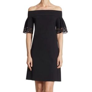 NWOT Chiara Boni La Petite Robe off Shoulder Designer Dress